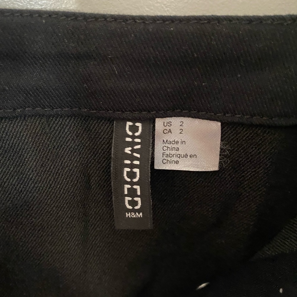 H&M jean mini dress